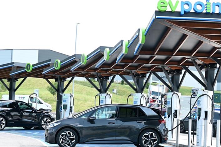 EG Group EV Charging Points from Tesla